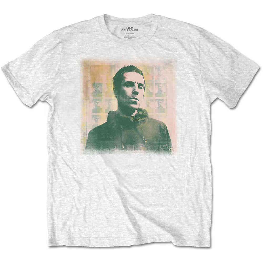Liam Gallagher - Monochrome Tshirt Homme - Blanc
